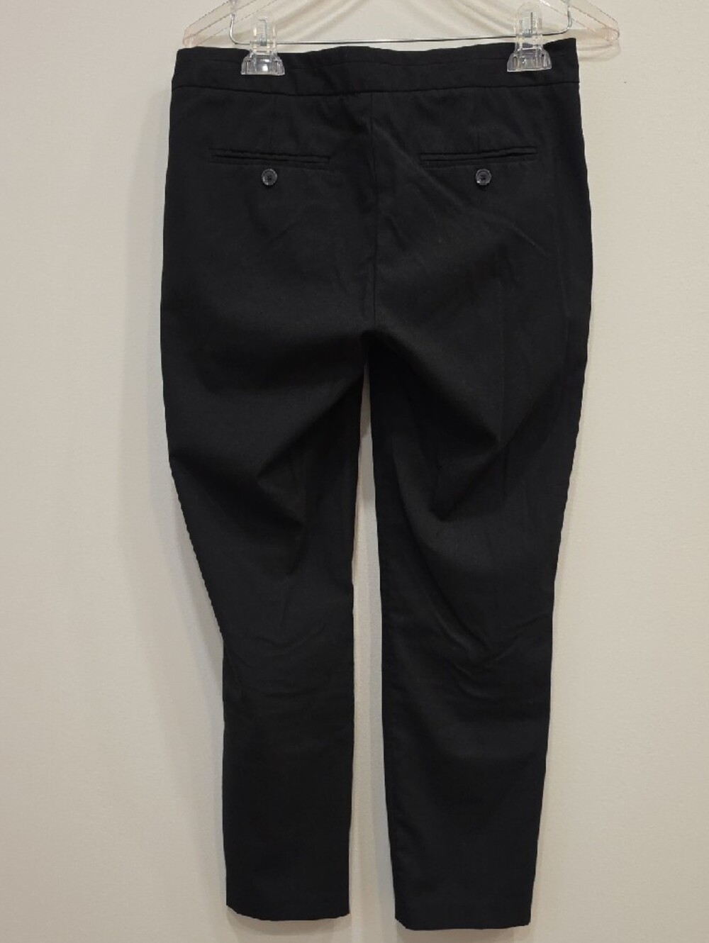 Dalia Collection Black Cropped Tapered Dress Pants - Picture 5 of 8